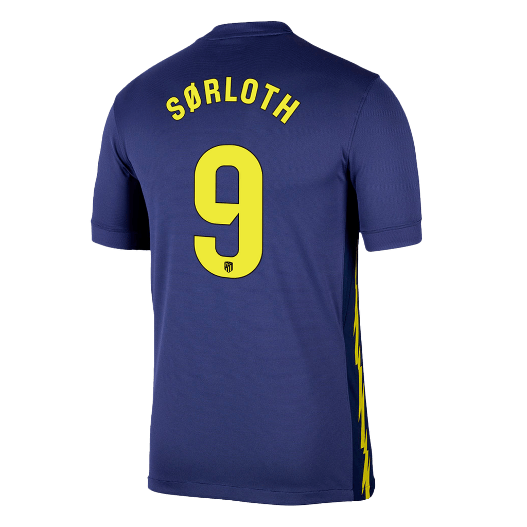 Atletico Madrid Auswärtstrikot 2025/26 Fan-Version SØRLOTH #9