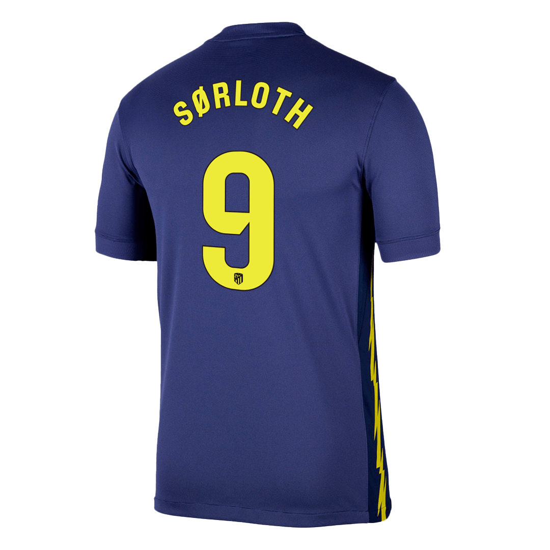 Atletico Madrid Auswärtstrikot 2025/26 Fan-Version SØRLOTH #9