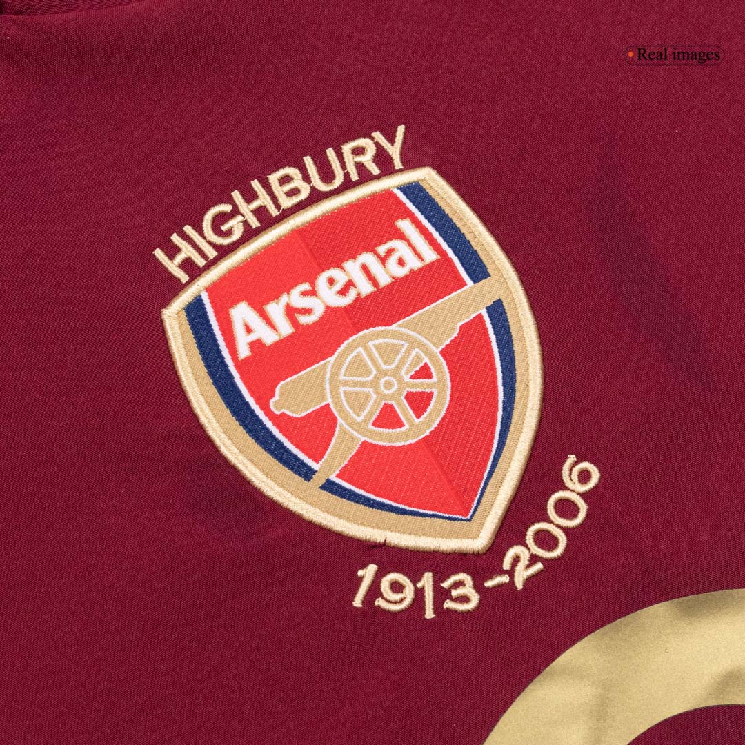 Arsenal Retro Heimtrikot Langarm 2005/06