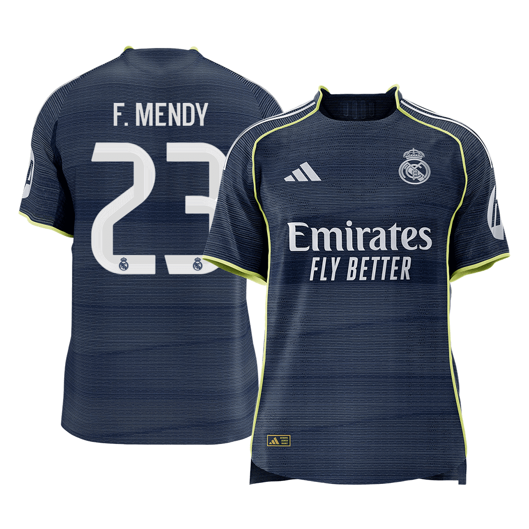 Real Madrid Auswärtstrikot 2025/26 Spieler-Version F.MENDY #23