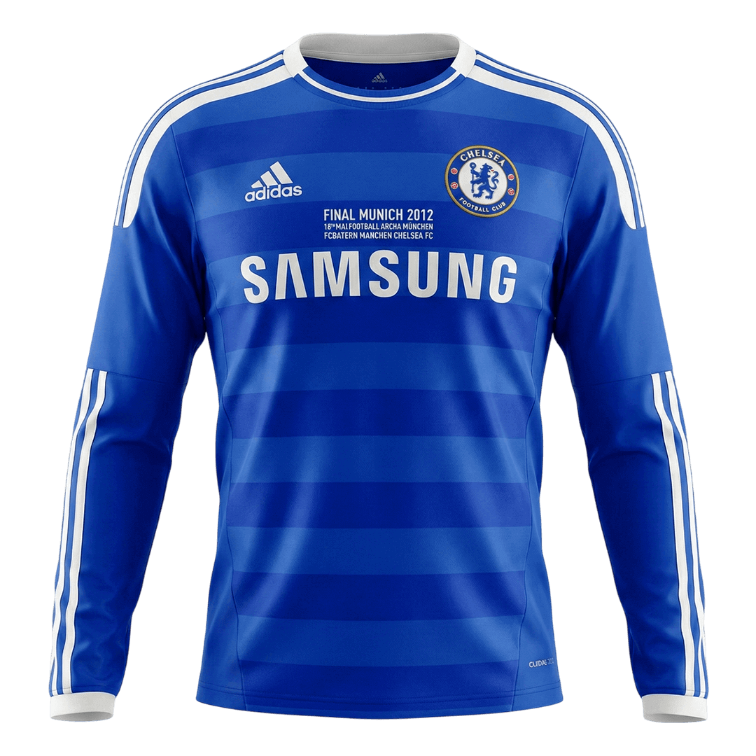 Chelsea Retro Heimtrikot Langarm 2011/12