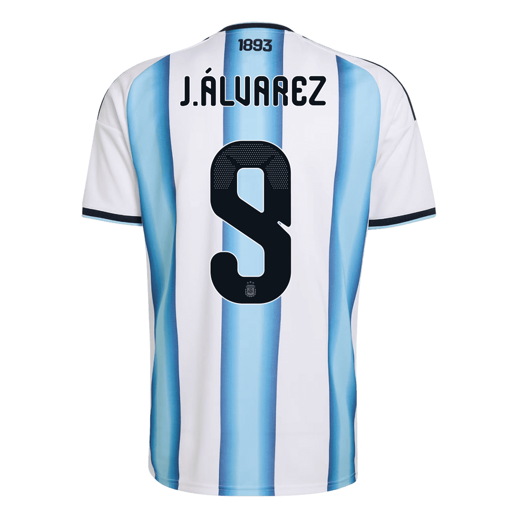 Argentinien Heimtrikot 2026 Fan-Version J.ÁLVAREZ #9