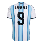 Argentinien Heimtrikot 2026 Fan-Version J.ÁLVAREZ #9