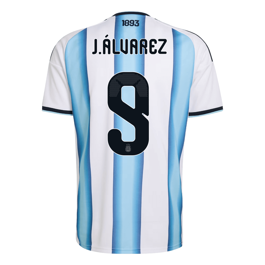 Argentinien Heimtrikot 2026 Fan-Version J.ÁLVAREZ #9