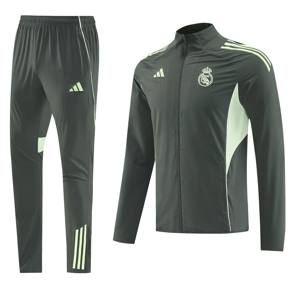 Real Madrid Trainingsjacke Set 2025/26 Grün