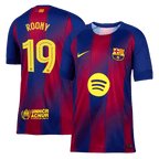 Barcelona Heimtrikot 2025/26 Fan-Version ROONY #19 UCL