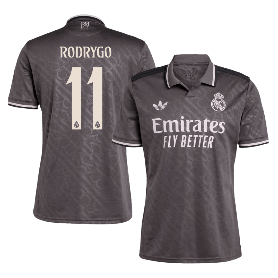 Real Madrid Ausweichtrikot 2024/25 Fan-Version RODRYGO #11