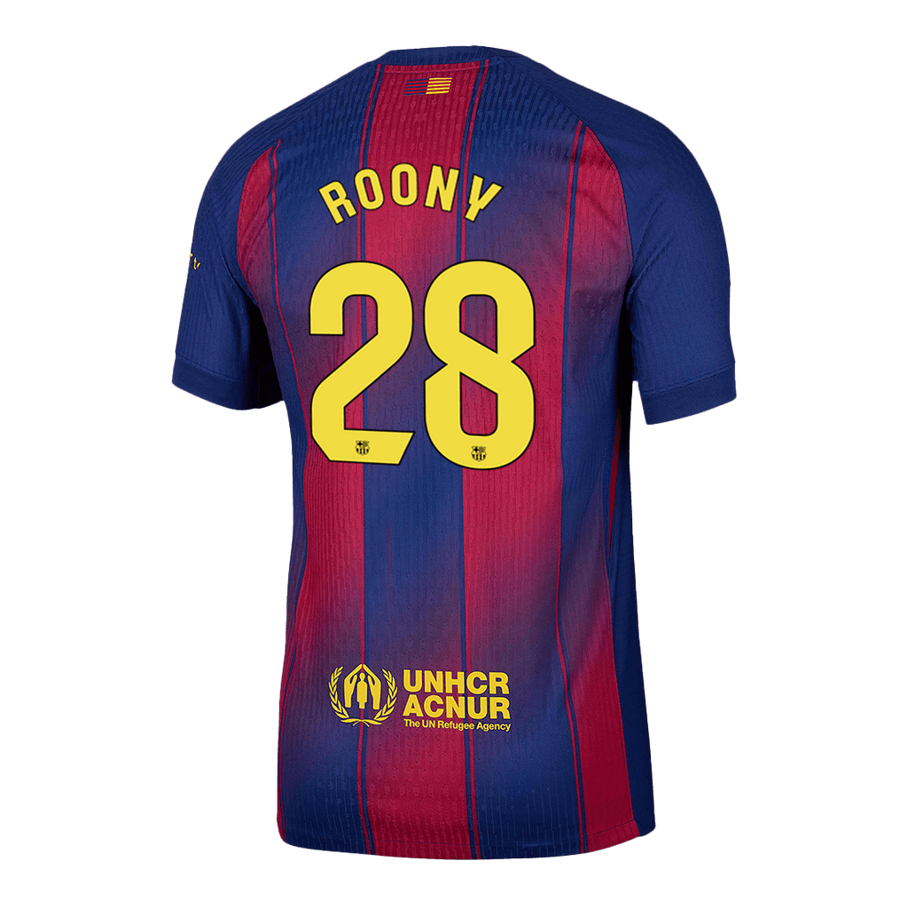 Barcelona Heimtrikot 2025/26 Spieler-Version ROONY #28