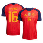 Spain Heimtrikot 2026 Spieler-Version RODRIGO #16