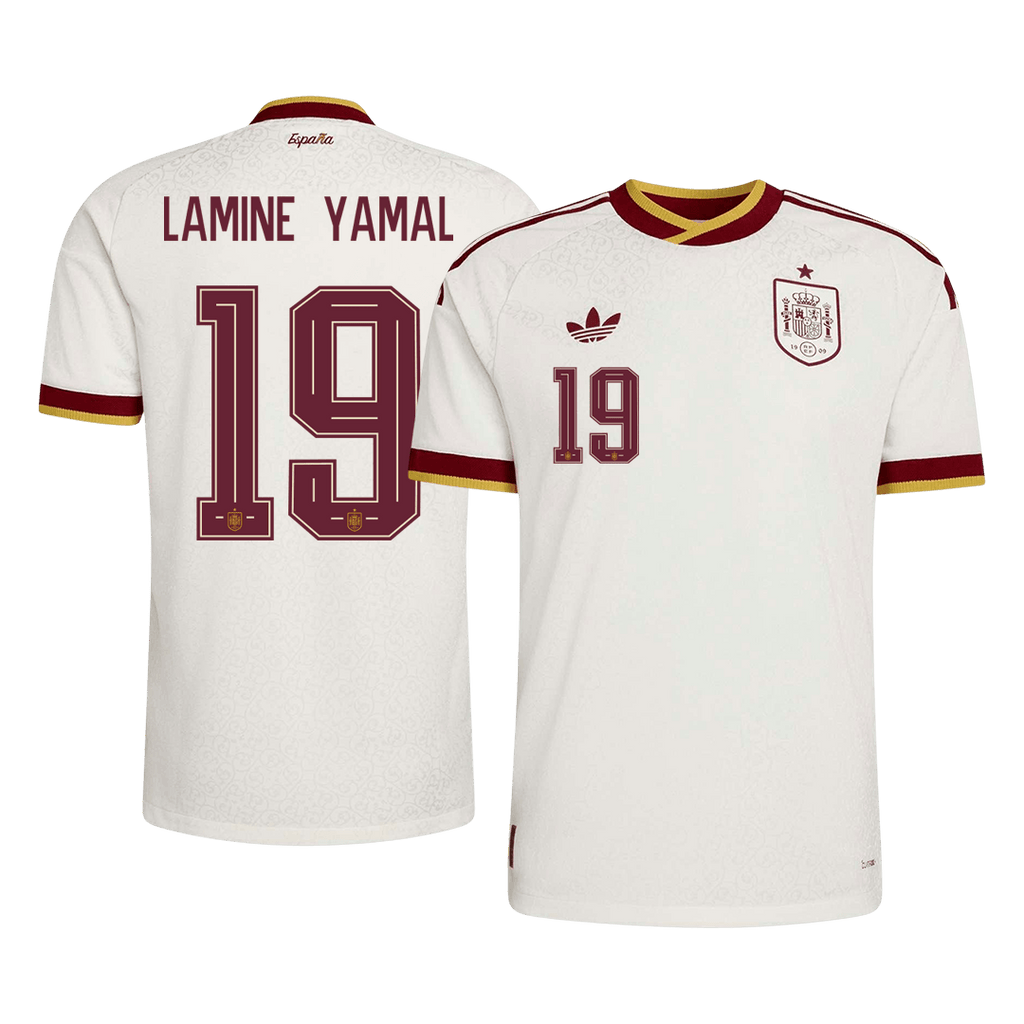 Spain Auswärtstrikot 2026 Spieler-Version LAMINE YAMAL #19