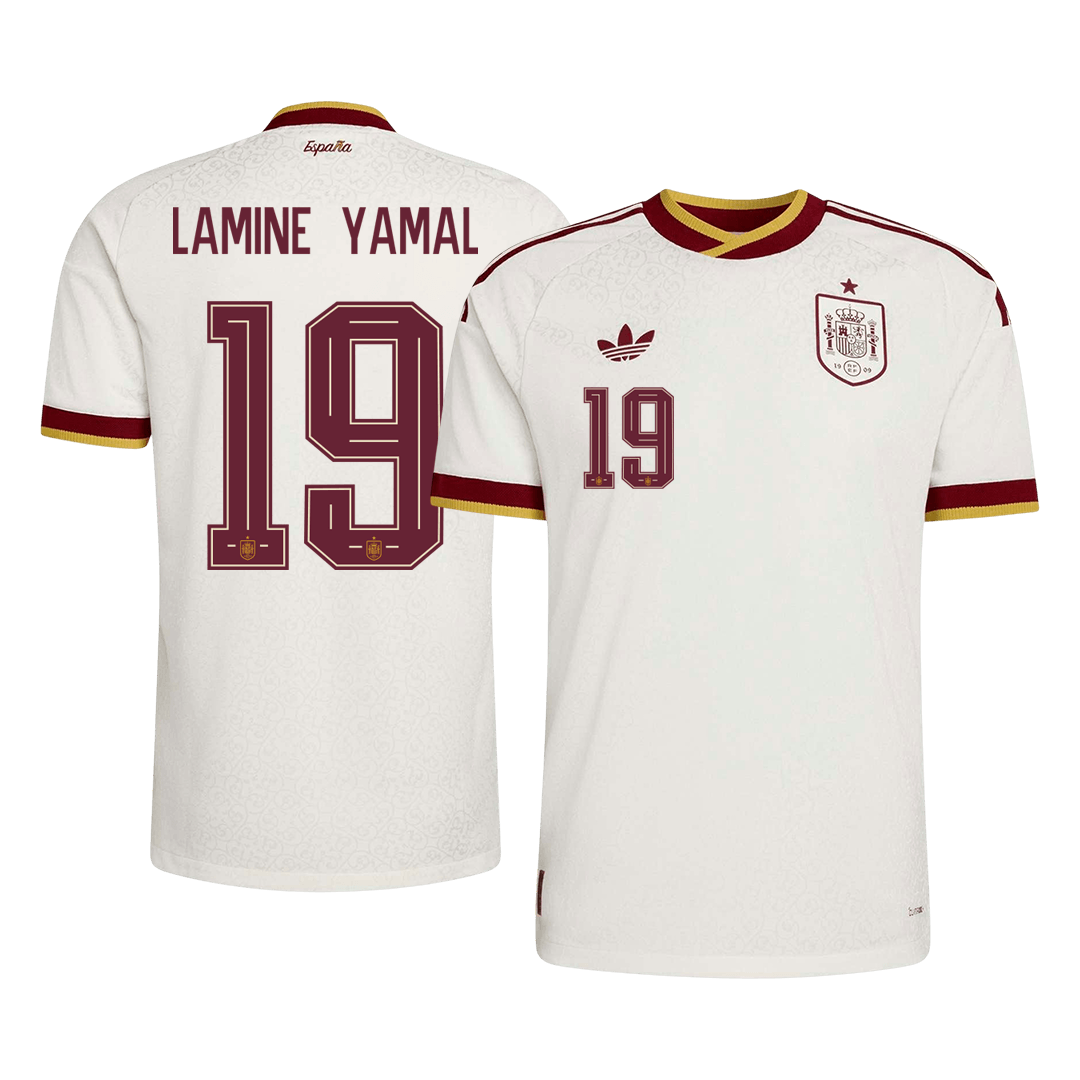 Spain Auswärtstrikot 2026 Spieler-Version LAMINE YAMAL #19