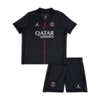 PSG Kinder Viertes Trikot 2-teilig Set 2025/26