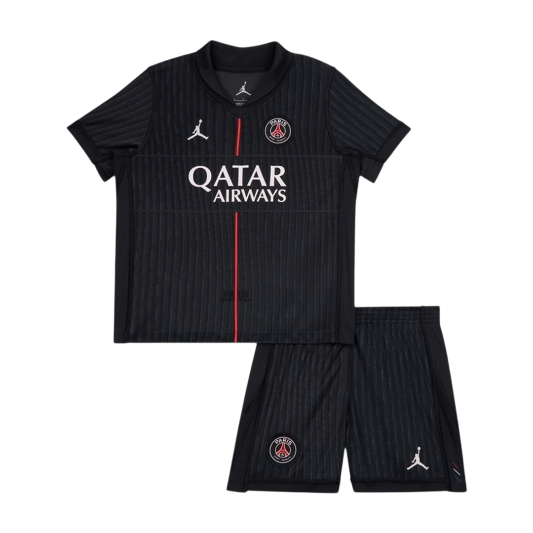 PSG Kinder Viertes Trikot 2-teilig Set 2025/26