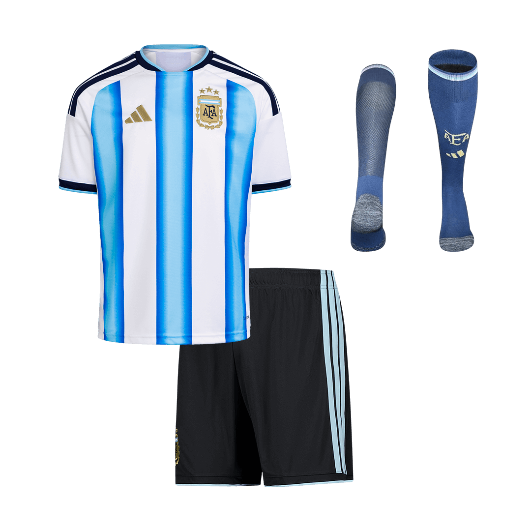 Argentinien Kinder Heimtrikot 3-teilig Set 2025/26