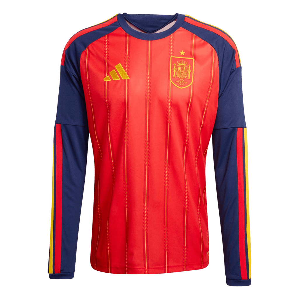 Spain Heimtrikot Langarm 2026 Fan-Version