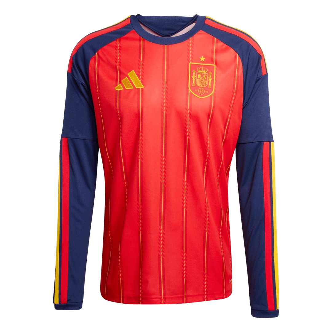 Spain Heimtrikot Langarm 2026 Fan-Version