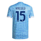 Juventus Auswärtstrikot 2025/26 Spieler-Version KALULU #15