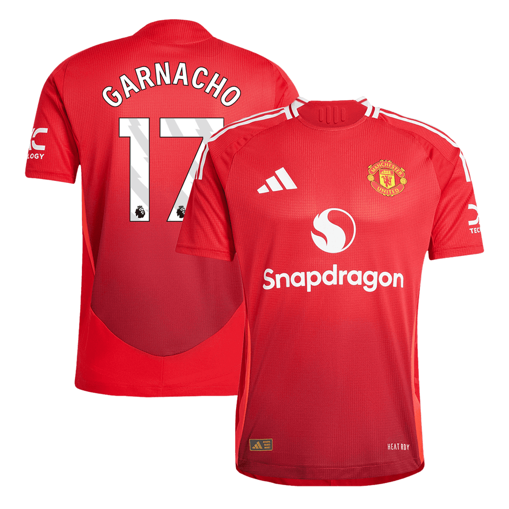 Manchester United Heimtrikot 2024/25 Spieler-Version GARNACHO #17