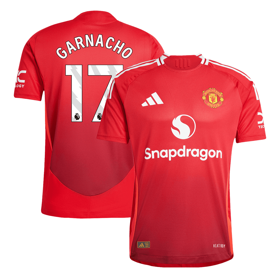 Manchester United Heimtrikot 2024/25 Spieler-Version GARNACHO #17