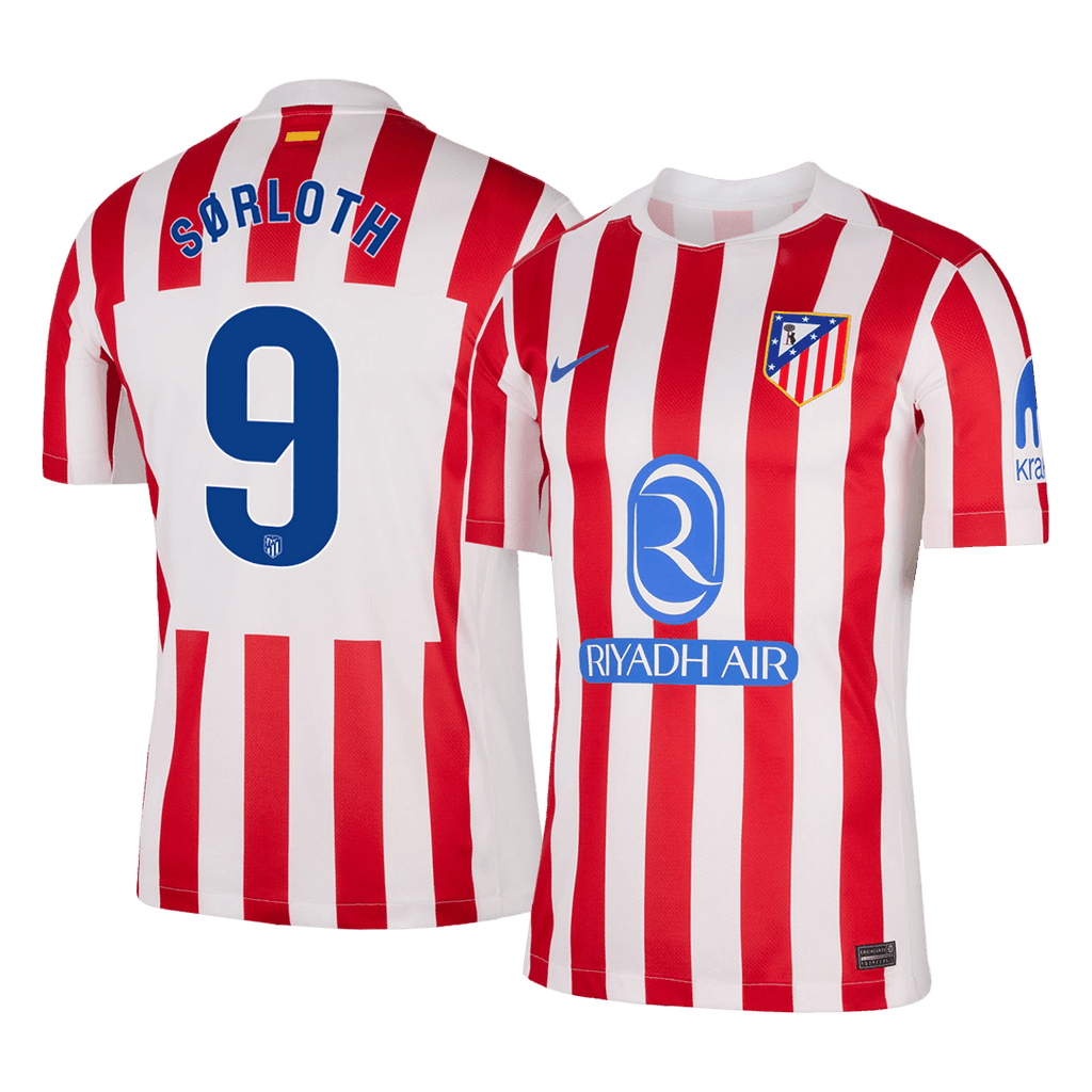Atletico Madrid Heimtrikot 2025/26 Fan-Version SØRLOTH #9