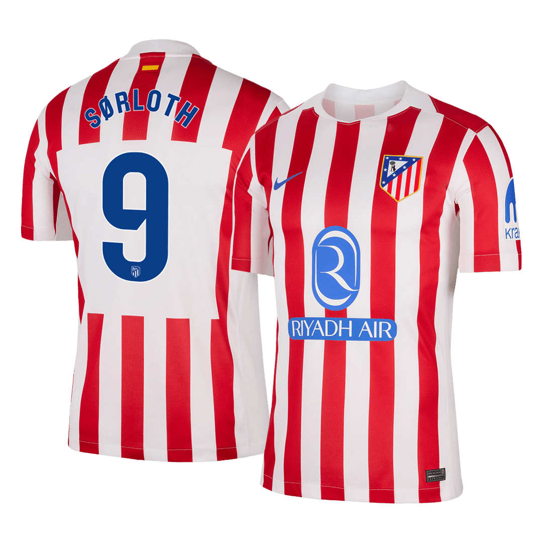 Atletico Madrid Heimtrikot 2025/26 Fan-Version SØRLOTH #9