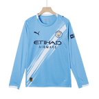 Manchester City Heimtrikot Langarm 2025/26 Fan-Version