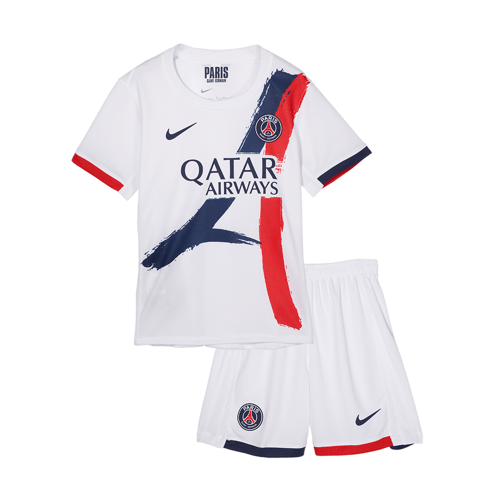 PSG Kinder Auswärtstrikot 2-teilig Set 2024/25