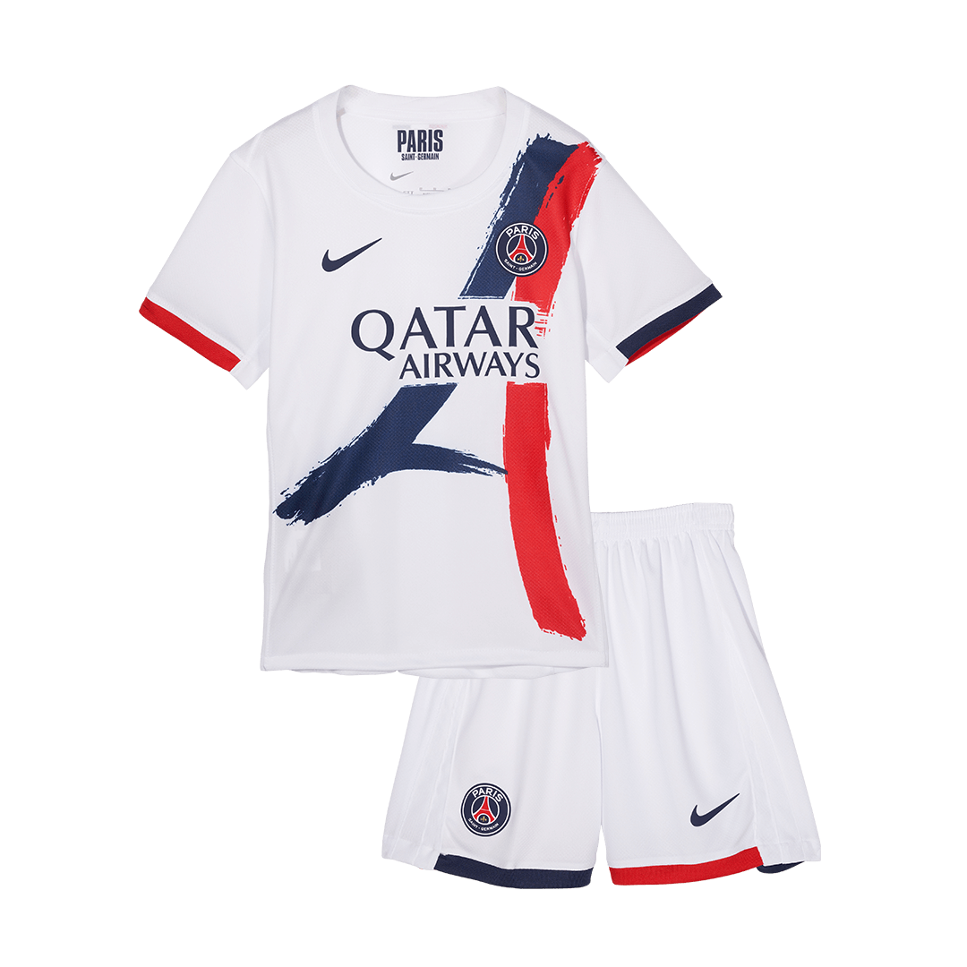 PSG Kinder Auswärtstrikot 2-teilig Set 2024/25