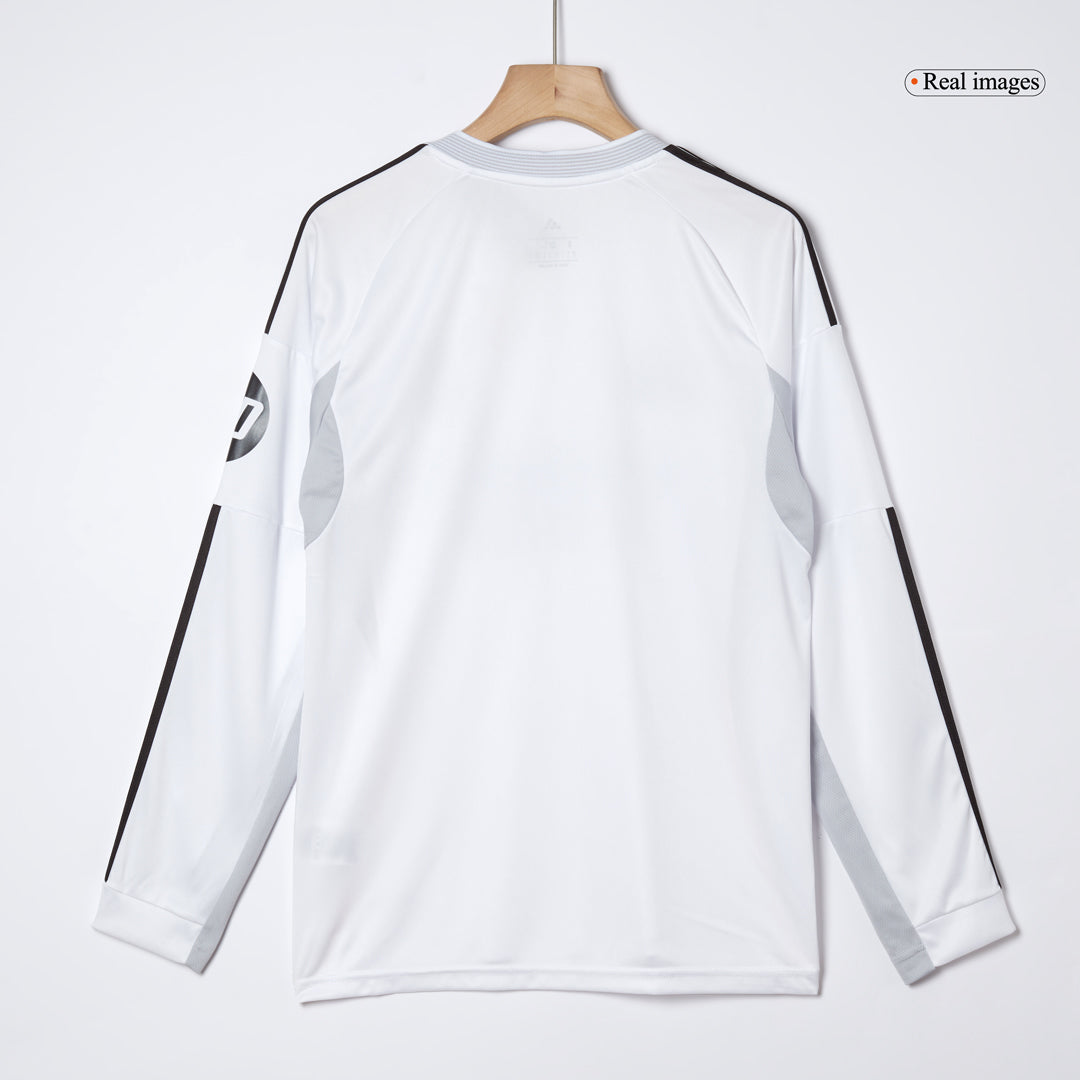 Real Madrid Heimtrikot Langarm 2025/26 Fan-Version