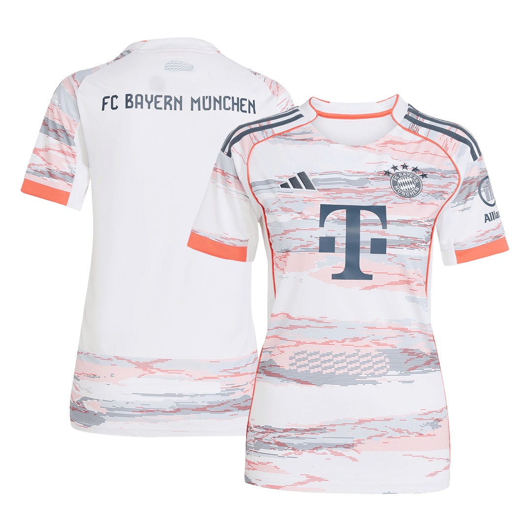 Bayern München Damen Auswärtstrikot 2025/26 Fan-Version