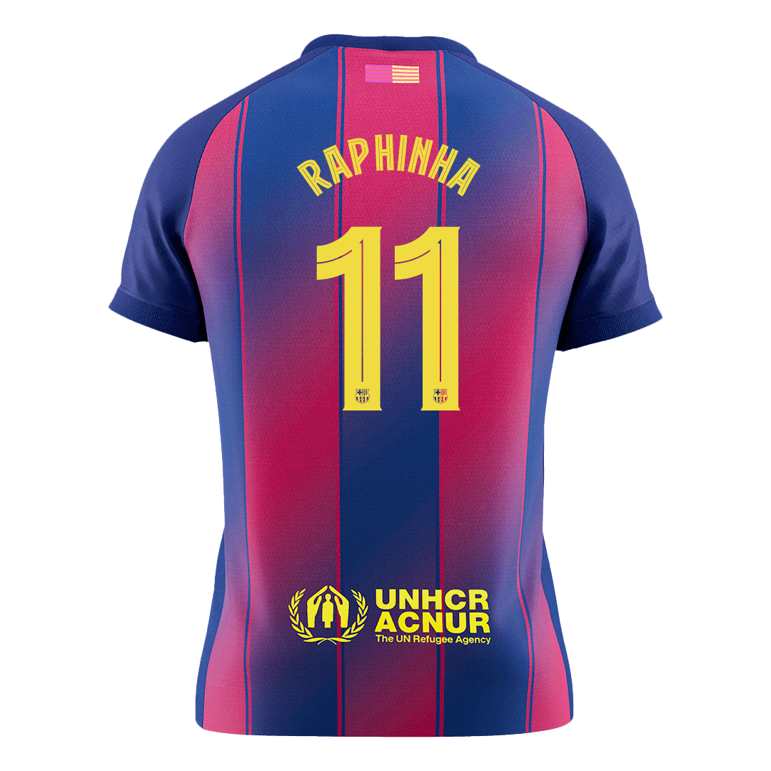 Barcelona Heimtrikot 2025/26 Fan-Version RAPHINHA #11 UCL