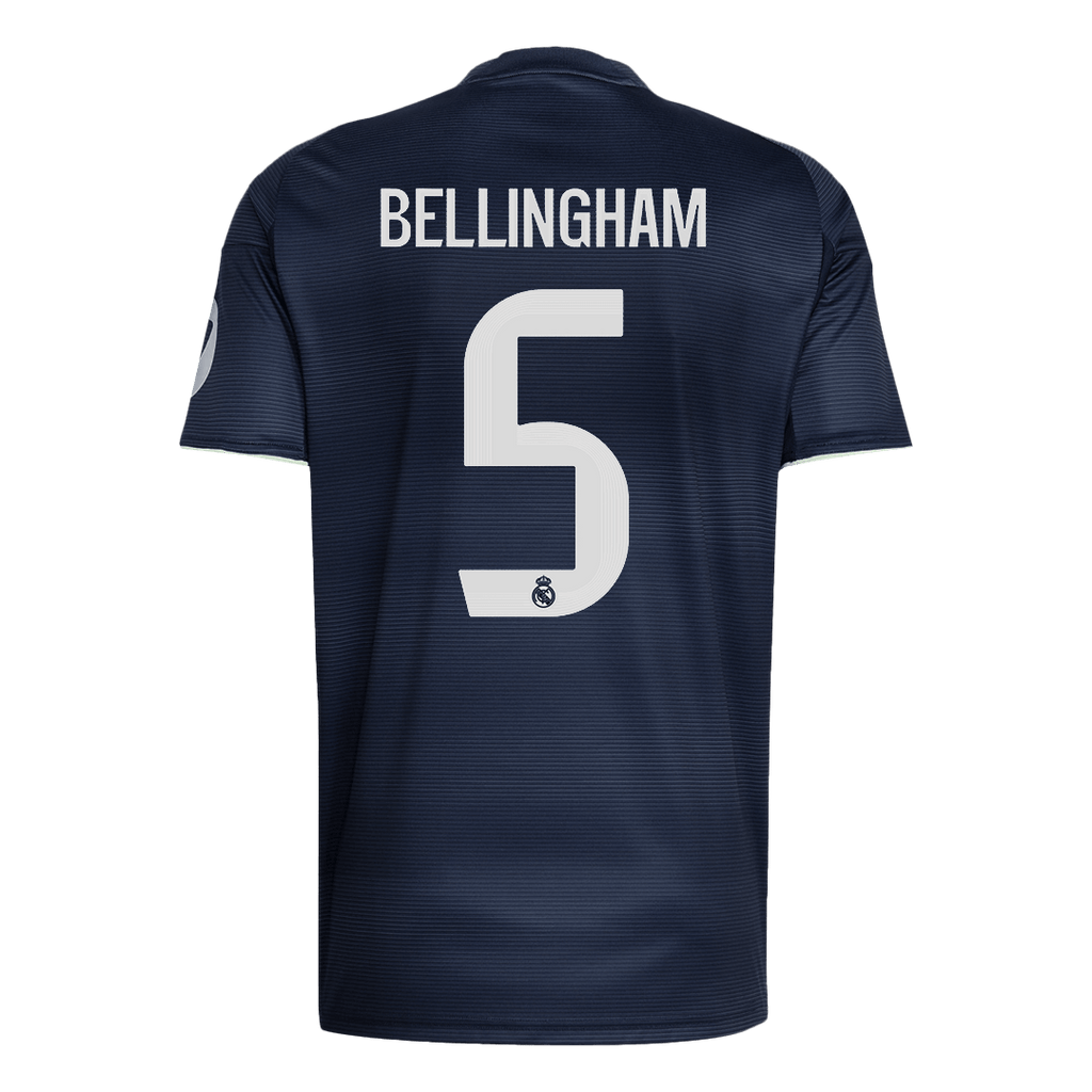 Real Madrid Auswärtstrikot 2025/26 Fan-Version BELLINGHAM #5