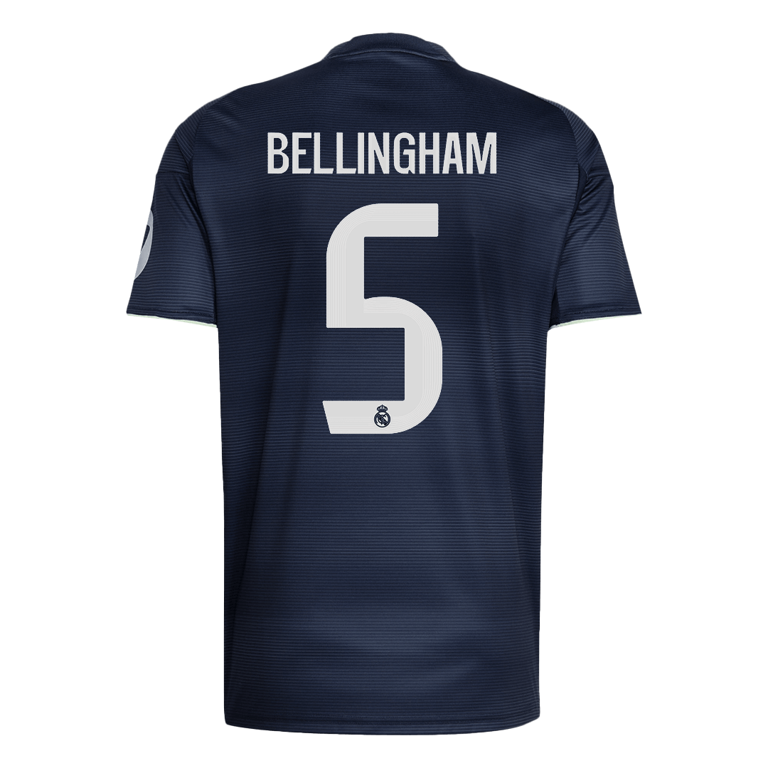 Real Madrid Auswärtstrikot 2025/26 Fan-Version BELLINGHAM #5
