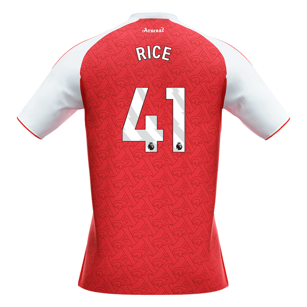 Arsenal Heimtrikot 2025/26 Fan-Version RICE #41
