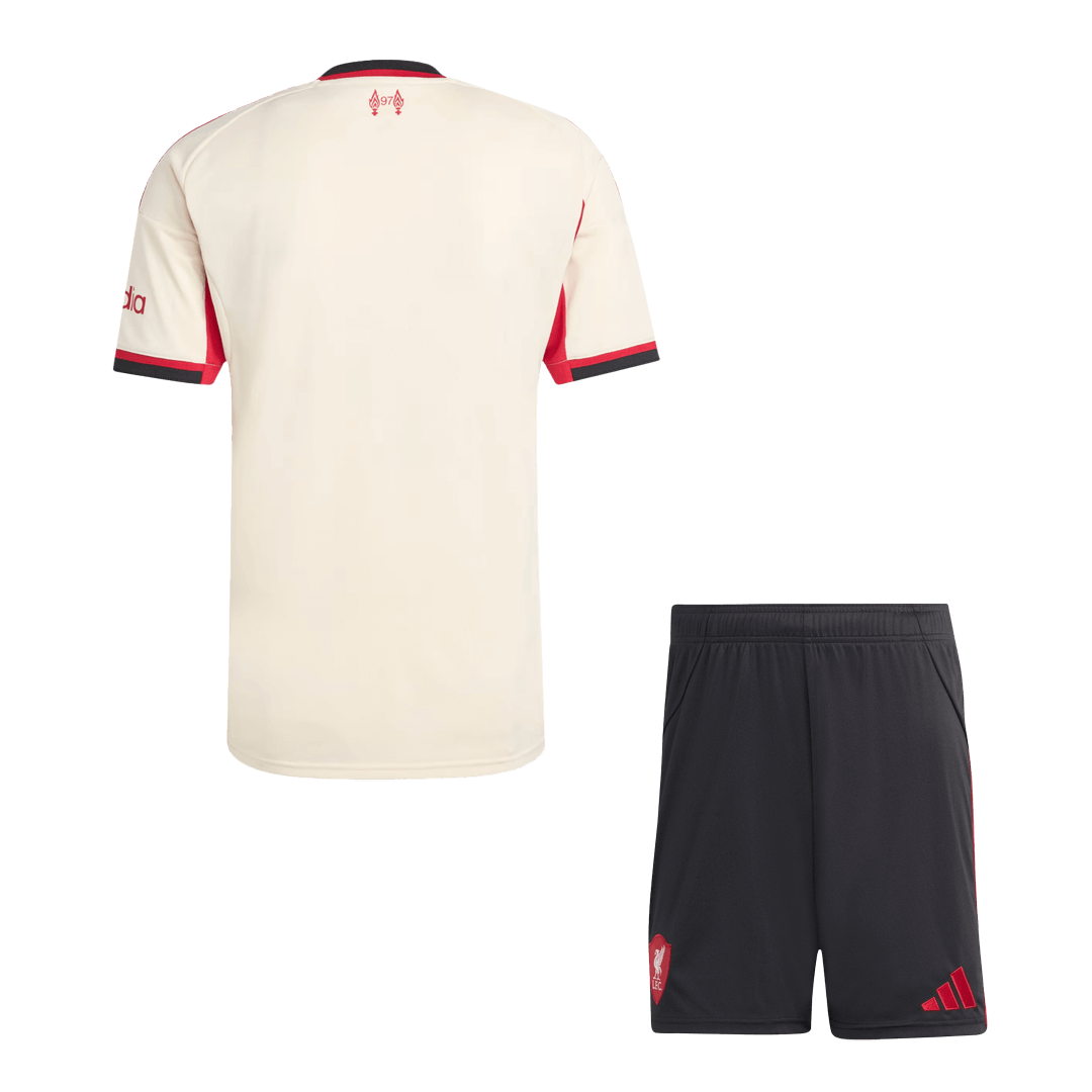 Liverpool Herren Auswärtstrikot Fan Version 2-teilig 2025/26