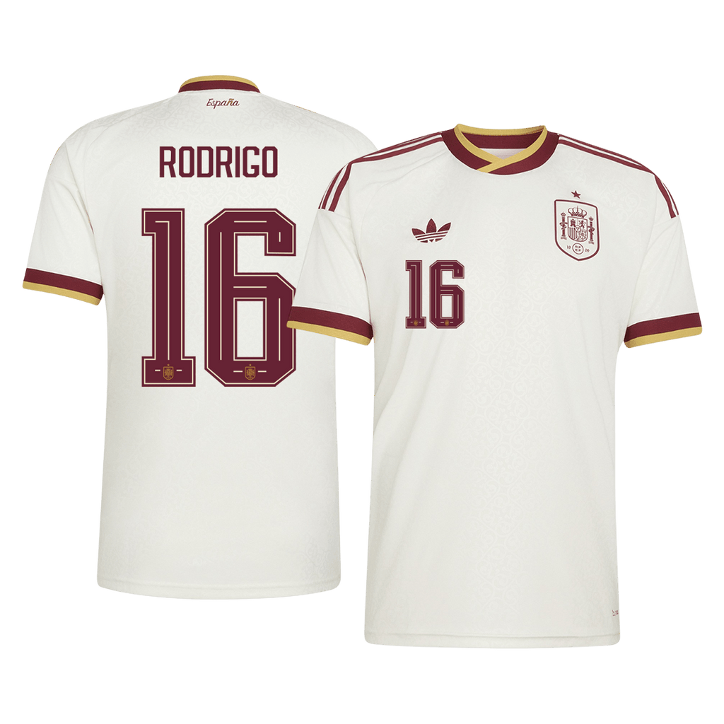 Spain Auswärtstrikot 2026 Fan-Version RODRIGO #16