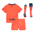 Barcelona Kinder Ausweichtrikot 3-teilig Set 2025/26