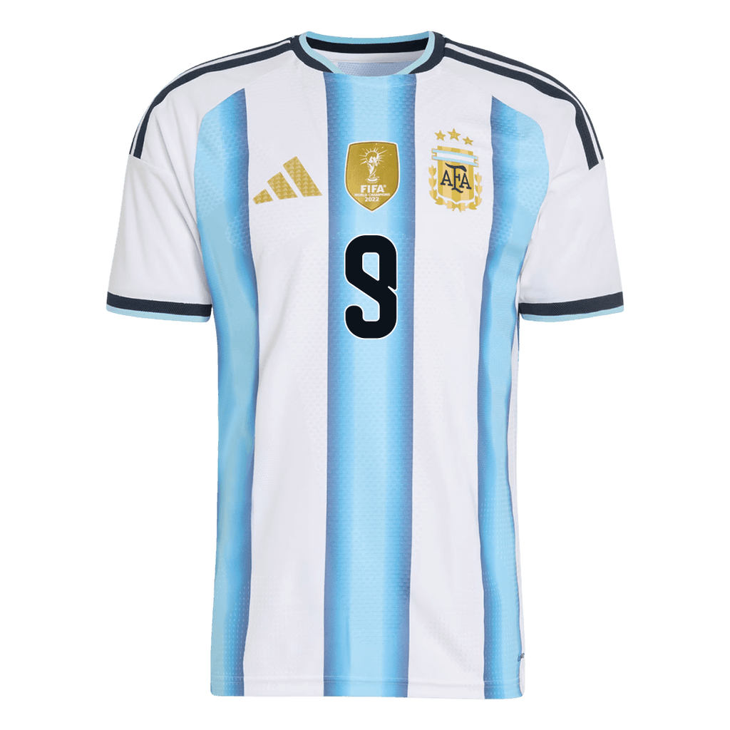 Argentinien Heimtrikot 2026 Spieler-Version J.ÁLVAREZ #9