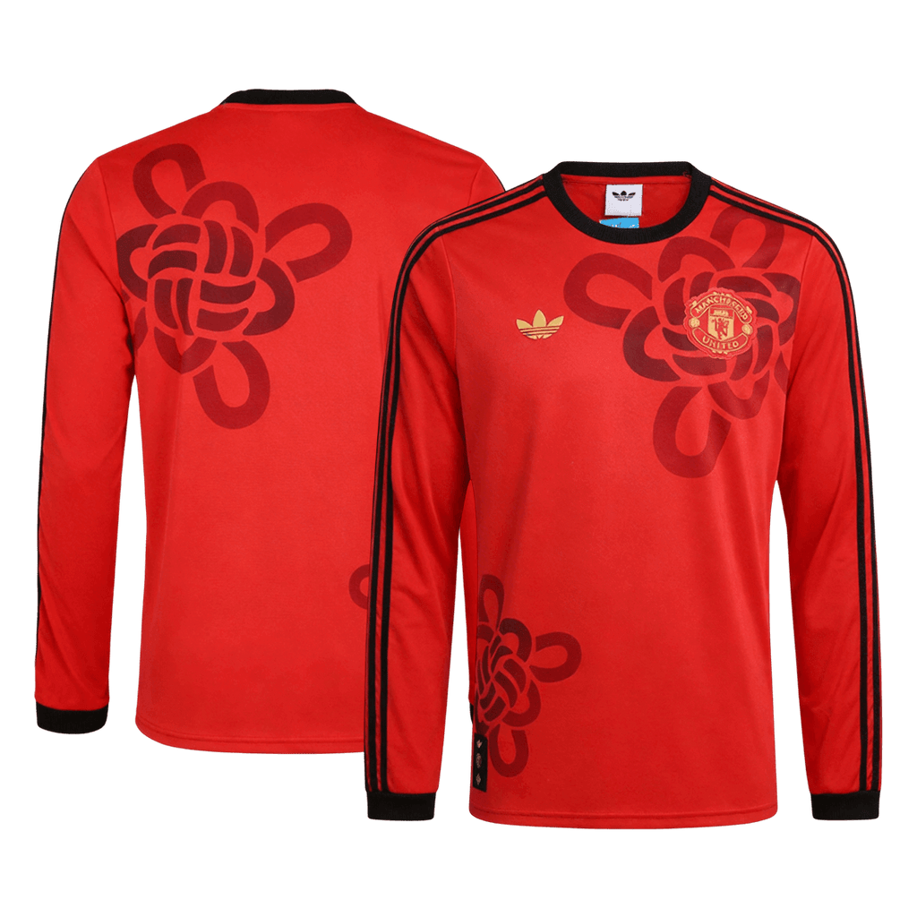 Manchester United Langarm 2025/26 Fan-Version
