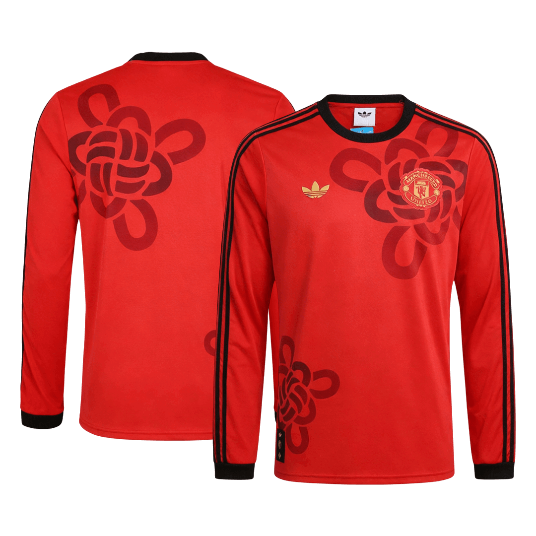 Manchester United Langarm 2025/26 Fan-Version