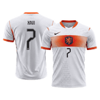 Netherlands Auswärtstrikot 2026 Spieler-Version XAVI #7