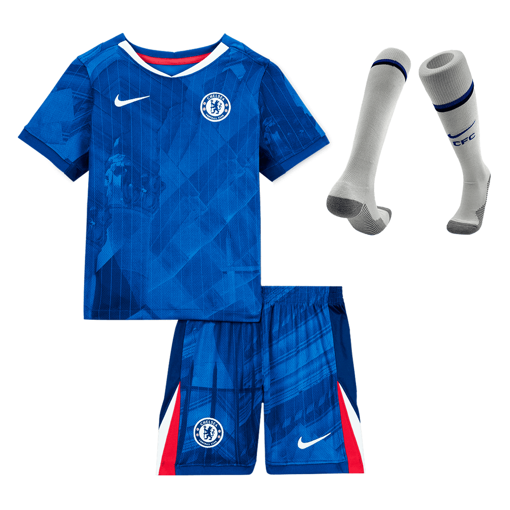 Chelsea Kinder Heimtrikot 3-teilig Set 2025/26