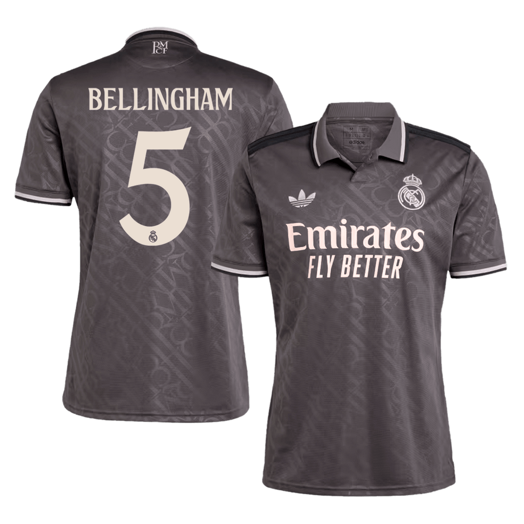 Real Madrid Ausweichtrikot 2024/25 Fan-Version BELLINGHAM #5