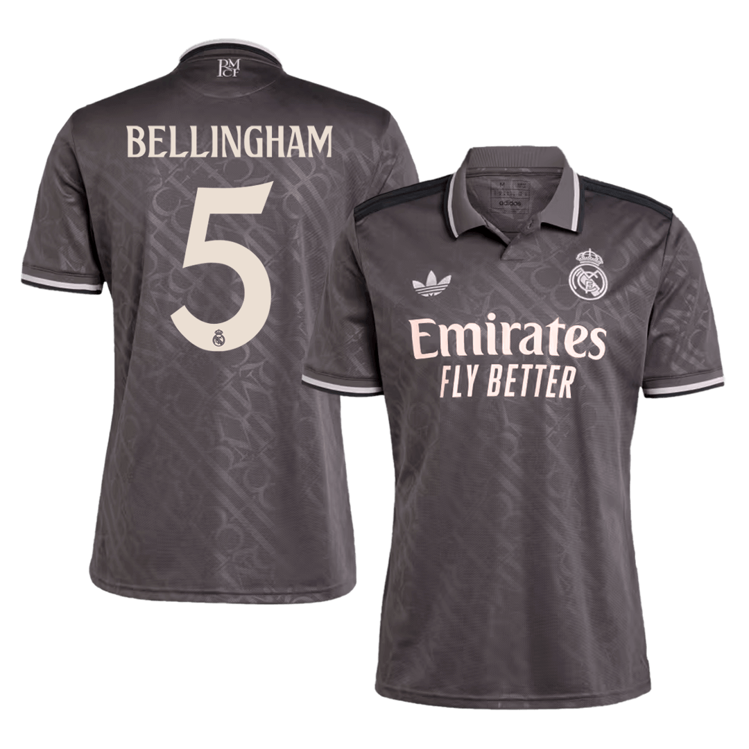 Real Madrid Ausweichtrikot 2024/25 Fan-Version BELLINGHAM #5