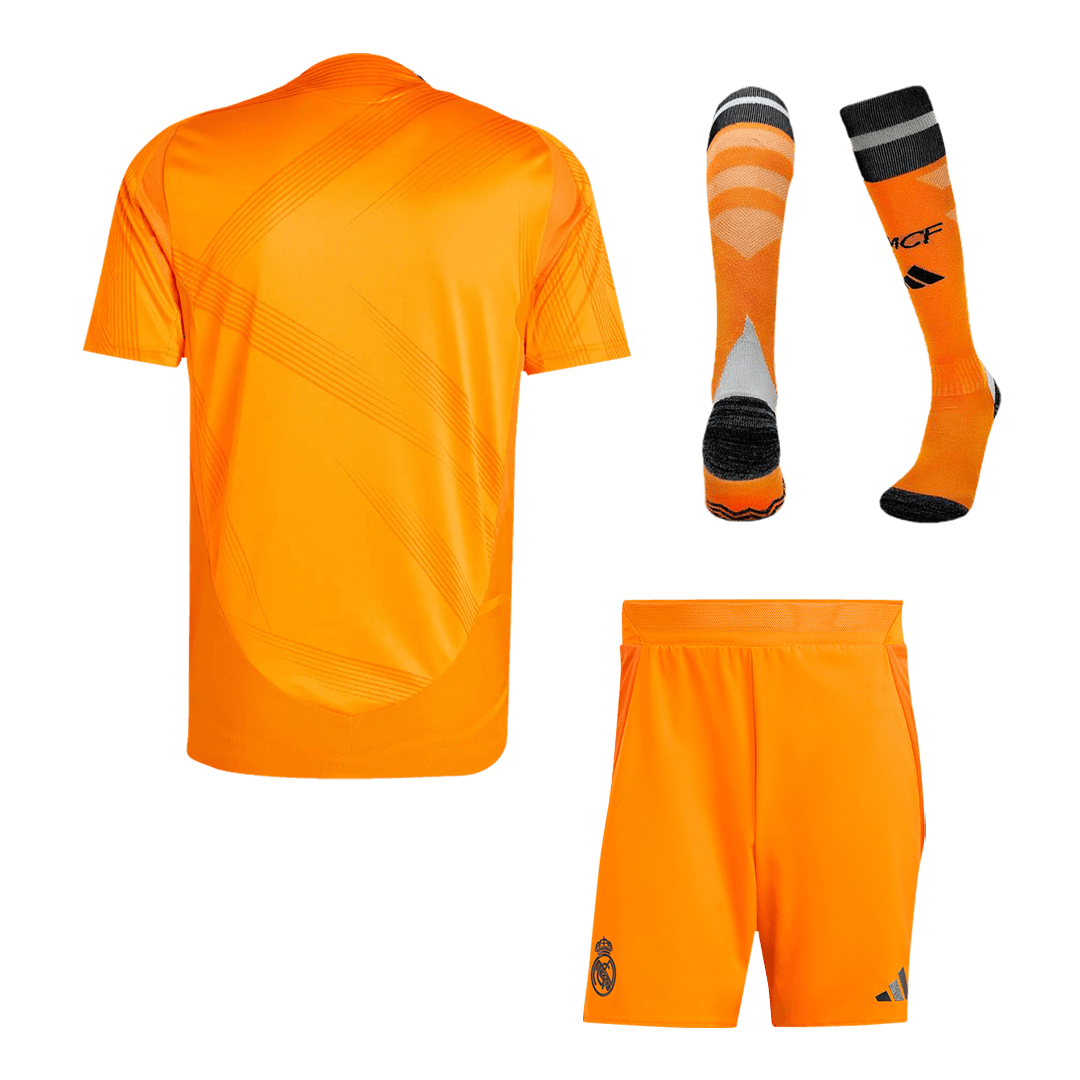 Real Madrid Herren Auswärtstrikot Spieler-Version 3-teilig 2024/25
