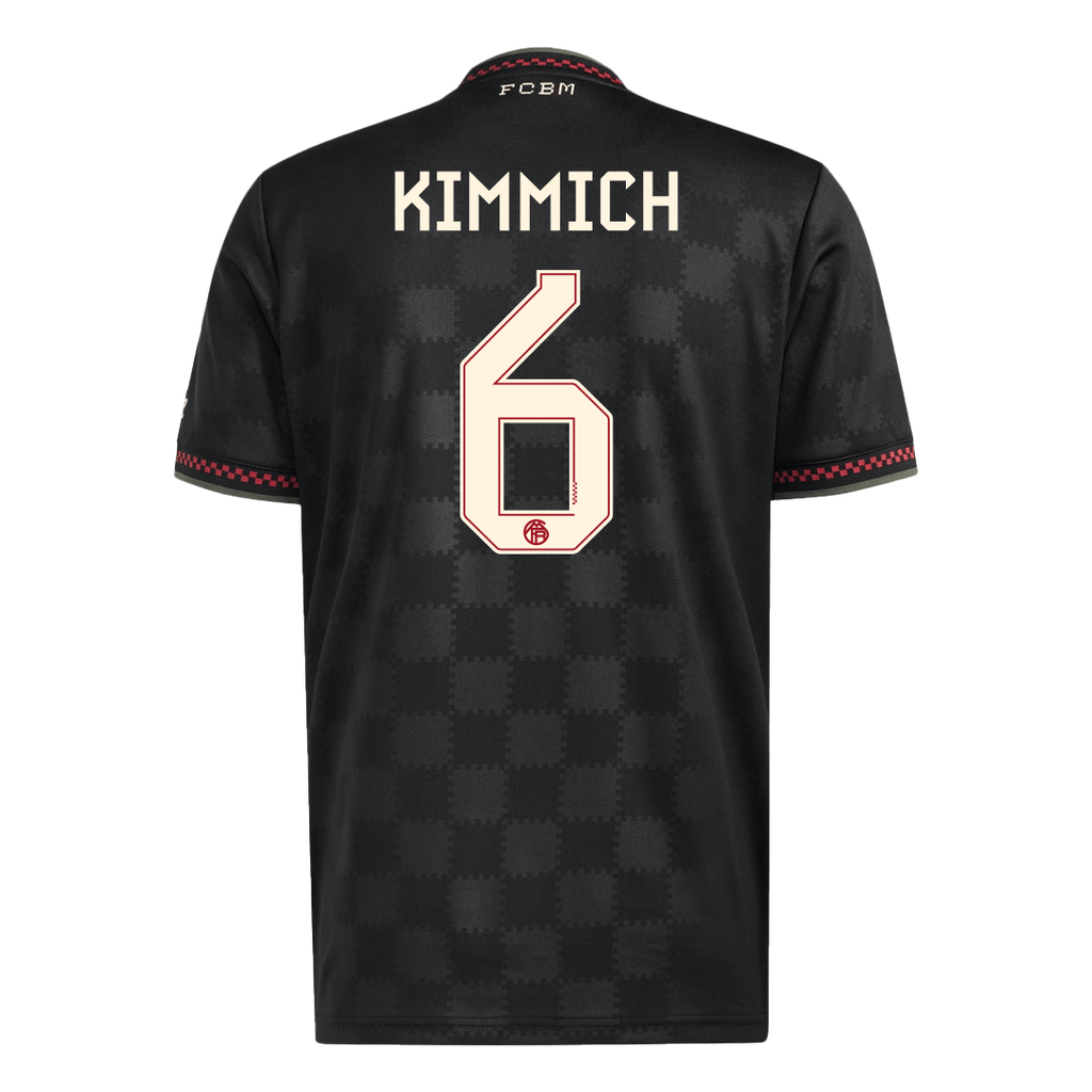 Bayern München Ausweichtrikot 2025/26 Fan-Version KIMMICH #6