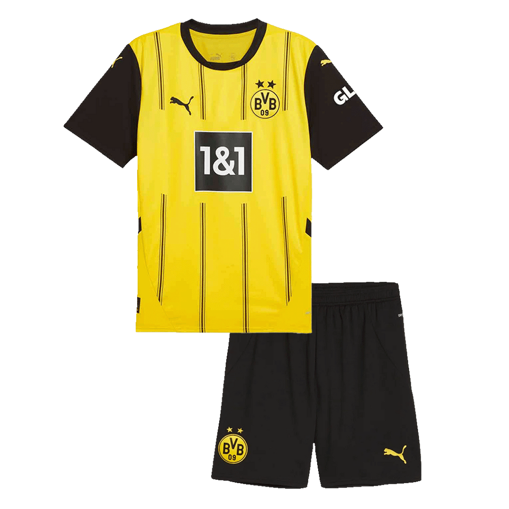 Dortmund Kinder Heimtrikot 2-teilig Set 2024/25