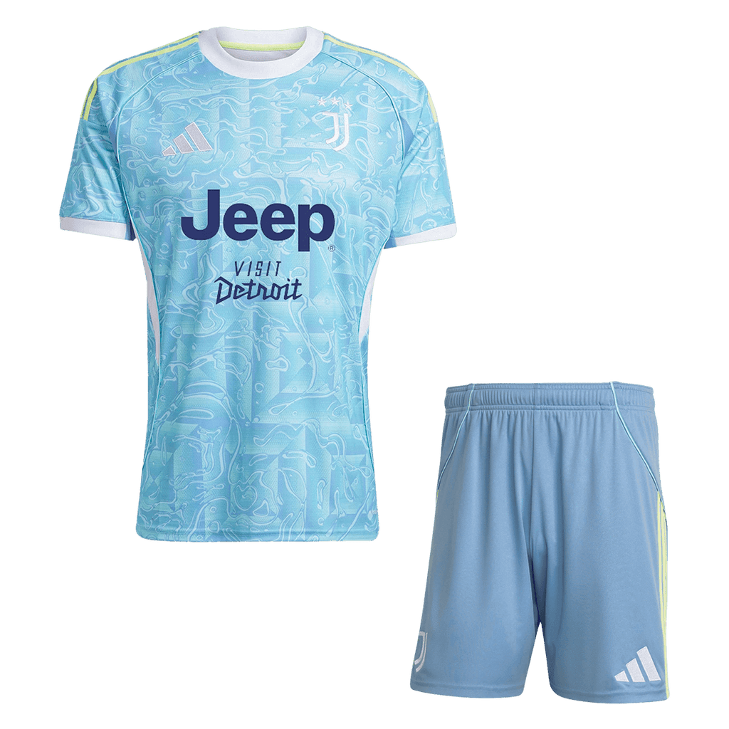 Juventus Herren Auswärtstrikot Fan Version 2-teilig 2025/26