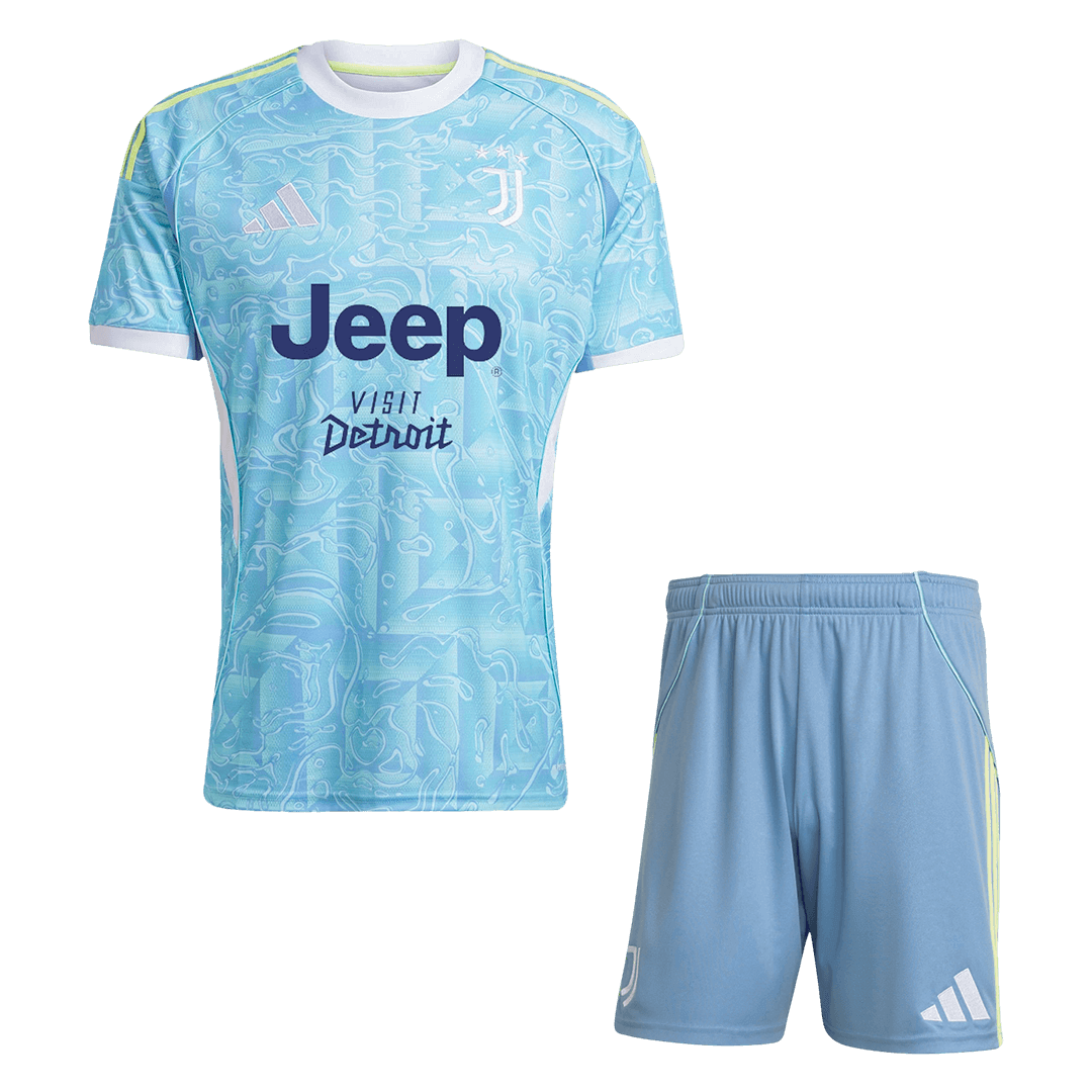Juventus Herren Auswärtstrikot Fan Version 2-teilig 2025/26
