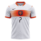 Netherlands Auswärtstrikot 2026 Spieler-Version XAVI #7